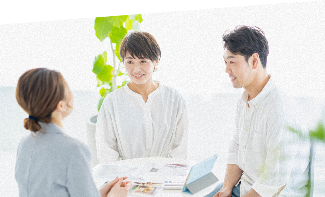 お打合せをしている様子