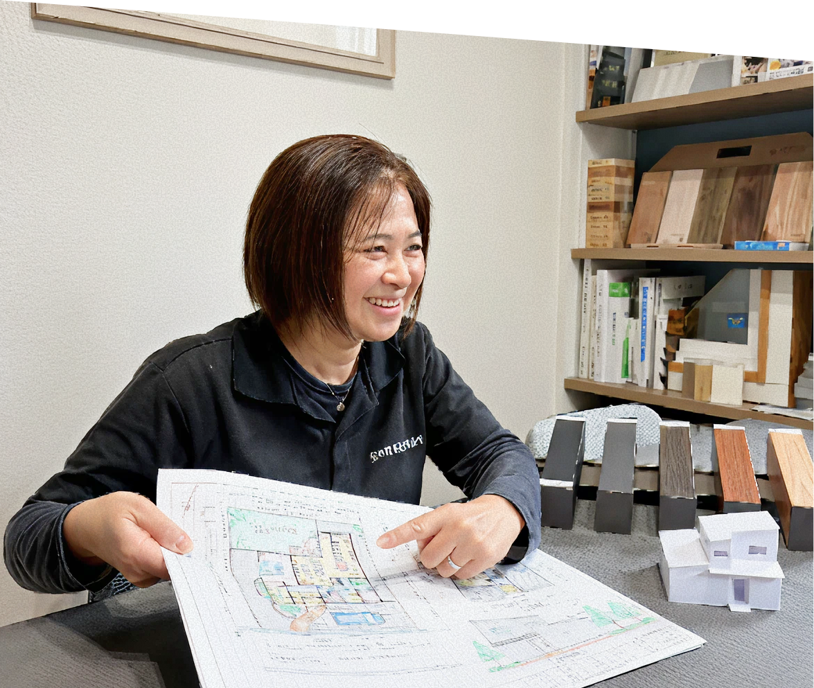お打合せをしている様子