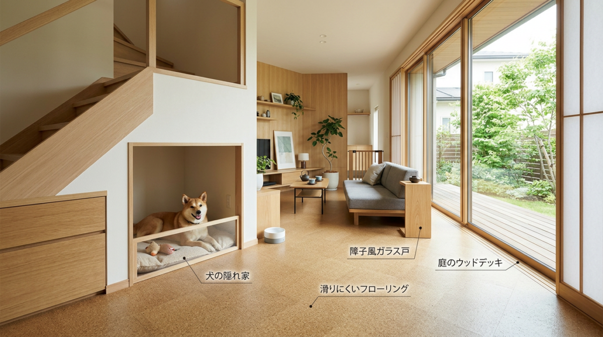 犬と暮らす家のアイデア大全｜間取り・床材・安全対策から大阪狭山市での新築・リノベーションの工夫まで徹底解説